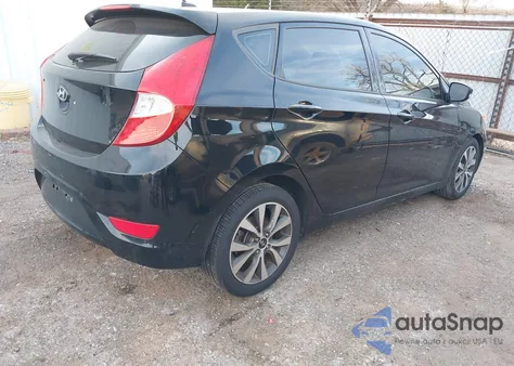 2017 Hyundai Accent Sport из США, поврежденный, VIN KMHCU5AEXHU365875